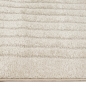 Preview: Wohnzimmer-Teppich strapazierfähig mit schlichtem Bogendesign in Beige