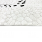 Preview: Kinderzimmer Spielzimmer Teppich mit fröhliche Giraffe Schadstofffrei in beige creme schwarz