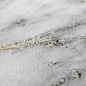 Preview: Teppich Wohnzimmer Teppich Marmor Optik in creme grau gold