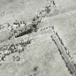 Preview: Teppich modern Wohnzimmerteppich Marmor Optik in grau