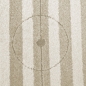 Preview: Kinderzimmerteppich weich robust gestreiftes Fussballfeld in creme beige