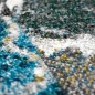 Preview: Moderner Teppich in grau blau