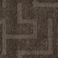Preview: Teppich Dunkelbraun modern weich strukturiert gemütlich Wohnzimmer