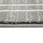 Preview: Moderner Teppich Orientteppich Ornamente mit Glitzergarn in Grau Creme