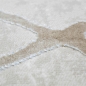 Preview: Teppich Skandinavischer Stil Wohnzimmerteppich Rauten Muster in Beige