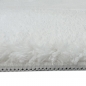 Preview: Schön weich-flauschiger Teppich „bezaubernd“ in schneeweiß