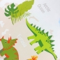 Preview: Kinderzimmer Weltkarten-Lernteppich Tiere & Meere in blau