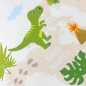 Preview: Kinderzimmer Weltkarten-Lernteppich Tiere & Meere in blau
