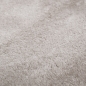 Preview: Designer Teppich mit abgerundeten Ecken – Waschbar – sandfarben