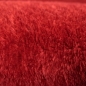 Preview: Weicher waschbarer Teppich mit abgerundeten Ecken – rot
