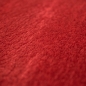 Preview: Waschbarer Designer Badezimmer Teppich – abgerundete Ecken – rot