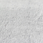 Preview: Designer Teppich mit abgerundete Ecken, waschbar, grau