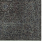 Preview: Orientalischer Teppich mit Blumen Ornamenten in grün blau