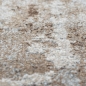 Preview: Moderner Teppich mit abstraktem Design in beige braun