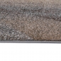 Preview: Moderner Dielen Teppich mit abstraktem Muster in grau-silber