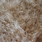 Preview: Hochflor-Teppich | glänzende-fäden | in beige