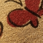 Preview: Rutschfester Fußabtreter aus Kokos • robust • „welcome“ bunt