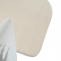 Preview: Teppich Shape in moderner Freiform flauschig weich Beige