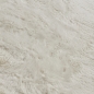 Preview: Kunst Hasenfellteppich schön weich – 11 mm Florhöhe – creme