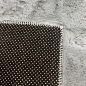 Preview: Hasenfellimitat Bad-Teppich schön weich in grau
