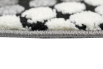 Preview: Teppich modern Wohnzimmerteppich Mandala in grau creme