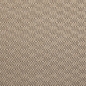 Preview: Robuster In- und Outdoorteppich mit Rautenmuster beige/schwarz