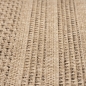 Mobile Preview: In- und Outdoor Teppich mit gestreiftem Muster beige/braun