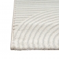 Preview: Teppich Creme Ornament Design elegant Wohnzimmer