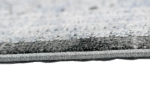 Preview: Wollteppich hochwertiger Teppich klassisch mit Ornamenten aus Naturfasern in grau