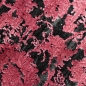 Preview: Orientalischer Blumendesign Teppich in Rot