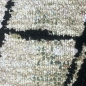 Mobile Preview: Abstrakt-moderner Teppich | Seidenoptik weich | blau schwarz