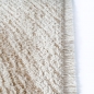 Preview: Teppich beige modern Kreisdesign weich pflegeleicht