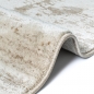 Preview: Teppich beige modern Struktur weich pflegeleicht