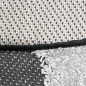 Mobile Preview: Kinderzimmer Teppich Baby Spielteppich 3D Optik High Low Effekt Kuschel Bär creme grau schwarz