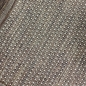 Preview: Eleganter In- und Outdoor Teppich in Braun – Sisal-Optik Flachgewebe