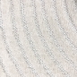 Preview: Runder waschbarer Teppich | In- & Outdoor | in cream