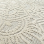 Preview: In- und Outdoor Teppich mit Orientalischem Blumen Muster Mandala