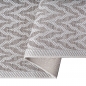 Preview: Teppich Beige Creme für In- & Outdoor strapazierfähig pflegeleicht modern