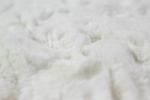 Preview: Teppich Kunstfellteppich Hochflor Faux Fur Hasenfell uni Farbe weiss