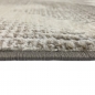 Preview: Schlafzimmer Teppich – schlichtes Rautenmuster – in creme