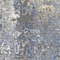 Preview: Wohnzimmerteppich – abstraktes Muster – mehrfarbig grau blau