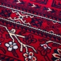 Preview: Eleganter Orientteppich | Blumen Muster | in rot