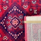 Preview: Eleganter Orientteppich | Blumen Muster | in rot