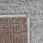 Preview: Moderner Wohnzimmerteppich mit abstraktem Muster grau rot