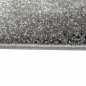 Preview: Designer Teppich Moderner Teppich Wohnzimmer Teppich Kurzflor Teppich mit Konturenschnitt Karo Muster Grün Grau Weiß Schwarz
