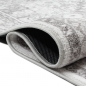 Preview: Gemütlicher Schlafzimmer Teppich im orientalischen Stil grau
