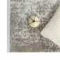 Preview: Moderner Teppich Wohnzimmer abstraktes Muster in dezenten Beige- und Cremetönen