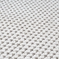 Preview: Teppich kurzflor weich pflegeleicht saugrobotergeeignet für Wohnzimmer Esszimmer Schlafzimmer in creme