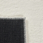 Preview: Teppich Creme mit Antirutsch-Rücken und weicher Oberfläche