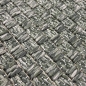 Preview: Teppich Grün Flechtoptik Strapazierfähig Indoor Outdoor